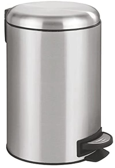 Pedaalemmer Leman 12L - RVS, Soft-Close, Elegant Design voor Keuken en Badkamer
