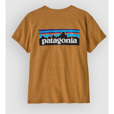 Patagonia P-6 Logo Responsibili T-Shirt oranje