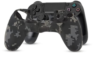Dailygoods- Beschermhoes Antislip - Siliconen Hoes - Ergonomisch Ontwerp - Krasbestendig - Zachte Hoes - Camouflagepatroon - Controllerhoes