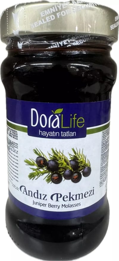 Dora Life Andiz Pekmezi - Jeneverbes melasse zonder toegevoegde suiker - 380 g