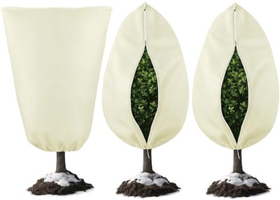 Dailygoods- Plantenbescherming 80 x 100 cm - Winterbescherming - Vorstbescherming - Multifunctioneel - Sterke stof - Bescherming tegen dieren - Plantenhoes
