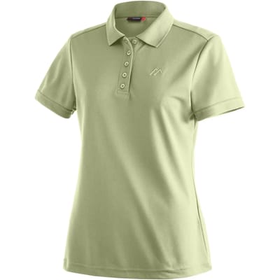 Maier Sports Ulrike Korte Mouw Poloshirt Groen 36 Vrouw