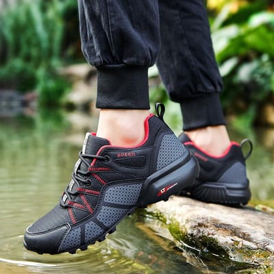 Heren Buiten Lockless Fietsschoenen, Ademend En Comfortabel, Antislip En Slijtvast, Geschikt Voor Platte Fietsen en Wandelen 45