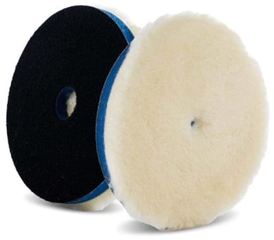 Lake Country Polierpad 75mm Gebreid Lamswool met Interface