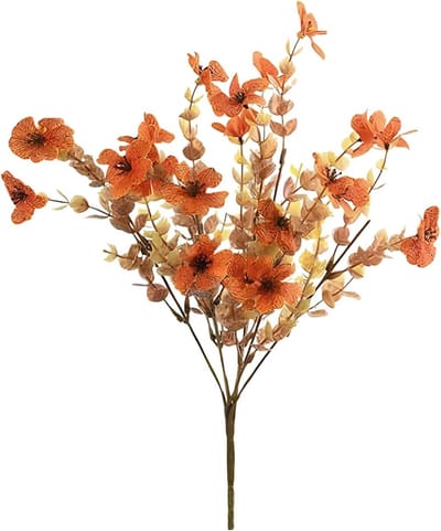 Gedroogde Bloemen Boeket - Kunstbloemen Decoratie - Huis Verfraaien - Onderhoudsarm - 31x16 cm - Stijl C