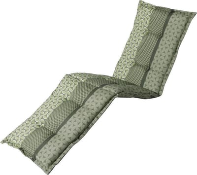 Madison - Tuinkussen - Ligbedkussens - 200 x 65cm - Pasa Green - Groen