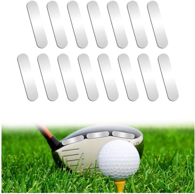 Golf Lead Tape voor Swinggewicht, Zelfklevende Lood Tape voor Golfclubs, Tennisrackets en Badminton, 15 Stuks