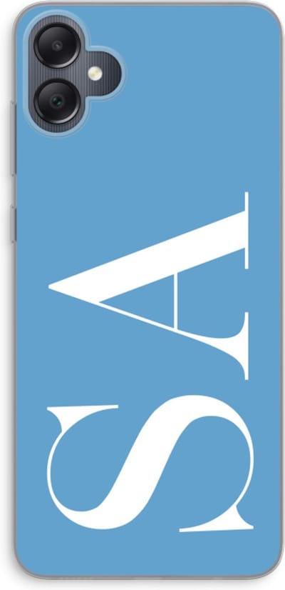 Gepersonaliseerd - Case Company® - Hoesje geschikt voor Samsung Galaxy A05 hoesje - Monogram N°2 - Soft Cover Telefoonhoesje - Bescherming aan alle Kanten en Schermrand