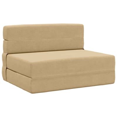 vidaXL - Vouwbare - Sofa - Bed - Groen - Grijs - 70 - x - 72 - x - 60 - cm - Stof