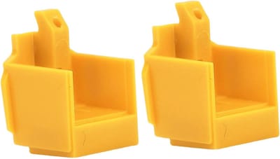 Platenspeler Naald - Vervangende Stylus - Muziek Luisteren - Diamant Tip - 2 Stuks - Geel