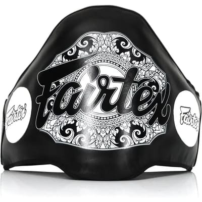 Fairtex BPV2 Lightweight Belly Pad (A.K.A. "The Champion Belt") - Zwart - One size
