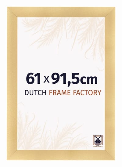 Fotolijst 61x91,5 cm - MDF - Goud Mat - Praag