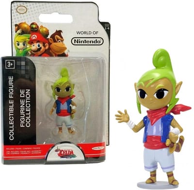 World Of Nintendo - The Legend Of Zelda The Windwaker Tetra actiefiguur - 6 cm groot