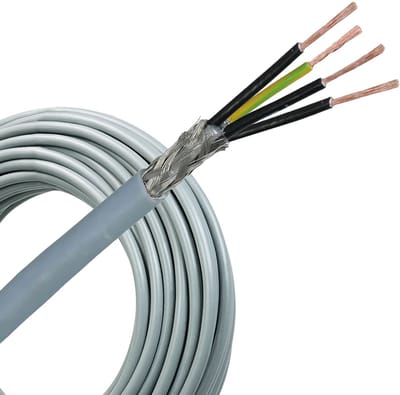 Helukabel stuurstroomkabel afgeschermd F-CY-JZ 4G1.5mm² Eca per rol 100 meter