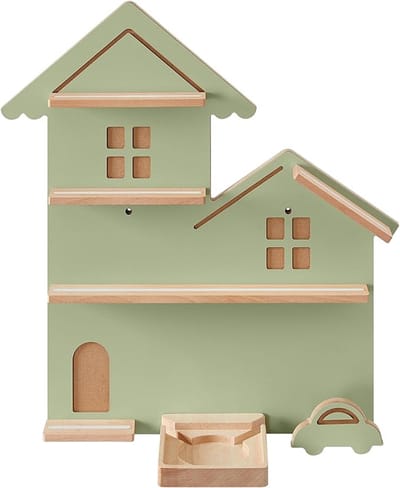 MAZAZU - Kinderrek - Wandrek - Groen - 18x55.5x59.7