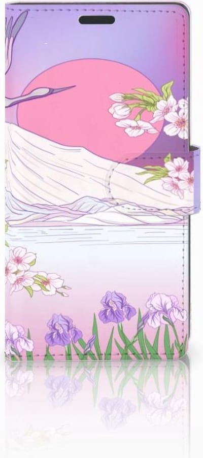 Boekhoesje voor Sony Xperia Z3 Telefoonhoesje met Pasjes Bird Flying