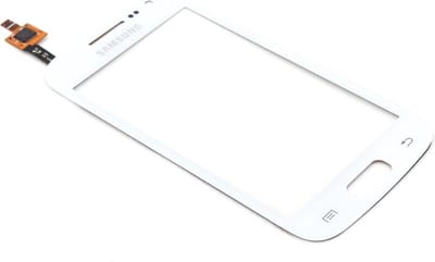 Touchscreen Geschikt voor Samsung Ace 2 I8160 – Premium – Wit