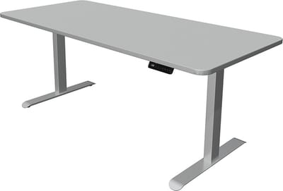 Zit sta bureau Move-3 premium grijs 180x80cm