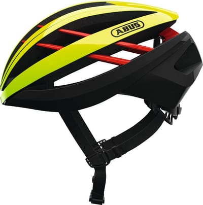 ABUS Aventor Fietshelm, geel Hoofdomtrek 51-55cm