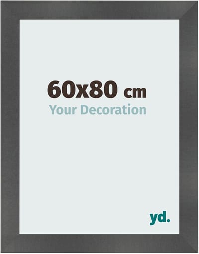 Your Decoration - Fotolijst 60x80 cm - MDF - Zwart Mat - Pisa