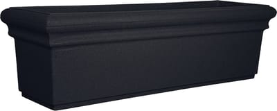 90L zwarte raamplantenbak - Prestige Stockholm
