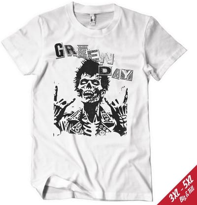 Green Day T-shirt Billy Joe Zombie T-shirt WMX-1-GDAY006-H60-1