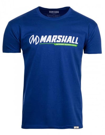 Difuzed Saints Row Marshall T-shirt Met Korte Mouwen Blauw M