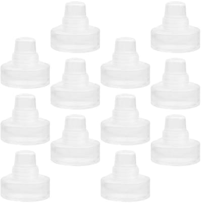 Dailygoods- Wijnkurken 12 Stuks - Glazen Stop - Luchtdichte Flessenstop - Multifunctionele Stop - Baraccessoires - Cocktailaccessoires - Flessendop