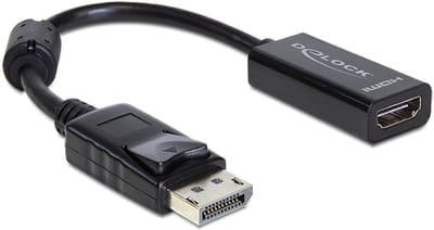 DeLOCK  Adapter Displayport male - HDMI female