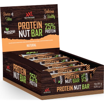 XXL Nutrition - Protein Nut Bar - Noten Mix - Proteïne Notenreep - 15 Stuks