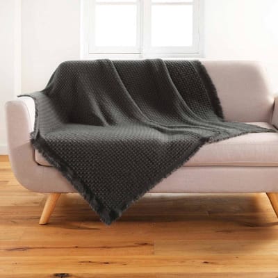 Plaid voor bank CORALINE, 125 x 150 cm