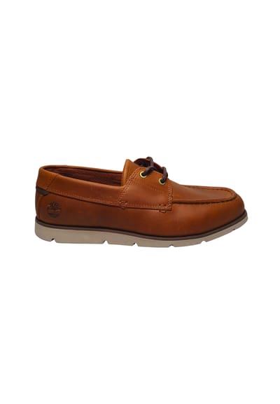 Mannenschoenen Timberland Grafton Bay Lace Up Schoen donker oranje volledige druiven
