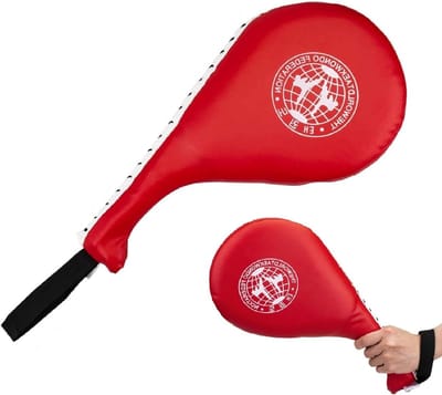 Dubbele Kick Pads voor Taekwondo, Karate en Vechtkunsten - Ideaal voor Kickboxing Training en Kicking Goal Oefeningen