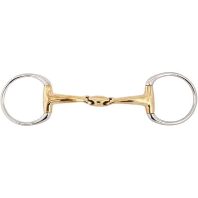 BR DUBBEL GEBROKEN BUSTRENS SOFT CONTACT 16 MM 2.0 Bruin-brons