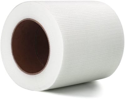 Duurzame zelfklevende reparatietape voor textiel, 15 cm x 30 m, ideaal voor naaien en patchen, kleur wit