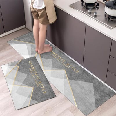 Keukenmat Antislipbadmat Zachte slaapkamervloermat Woonkamertapijt Deurmat Keukentapijt 40cmx60cm 40cmx120cm