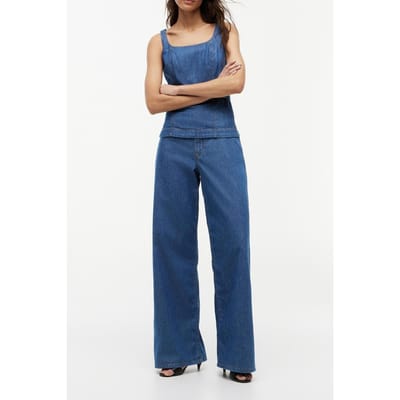 Tommy Hilfiger 70's Wide Leg Tory Mid Größe: W26L28 | Ausgestellte Hosen Outlet | Damen