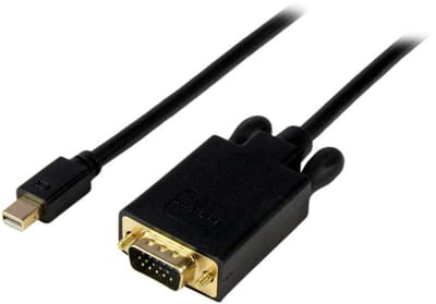 StarTech 3 m lange Mini DisplayPort-naar-VGA-adapterconverterkabel – mDP naar VGA 1920x1200 - zwart