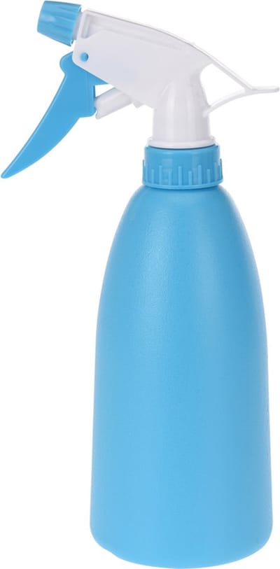 Plantenspuit - blauw - 480 ml - kunststof - 11 x 8 x 23 cm - plantensproeier
