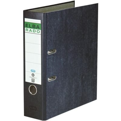 Ringmap Elba 100081018 Zwart A4 (1 Stuks)