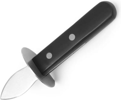 Roestvrijstalen mes voor het openen van oesters, lengte 170 mm - Hendi 781913