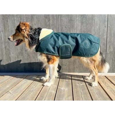 Waterdichte/fleece jas voor honden Flags&Cup Jamsa