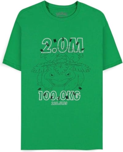 Pokémon - Venusaur Heren T-shirt - XS - Groen