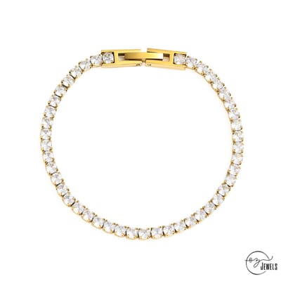 OZ Jewels – Charm Armband – Verguld – Elegant – Vrouwen – Verstelbare