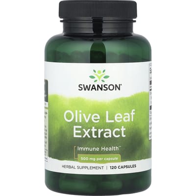 Olijfblad Extract, 500Mg, 120 Plantaardige Capsules