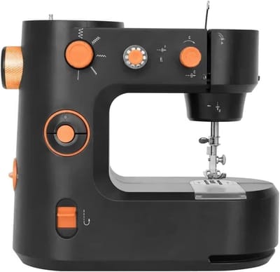 Naaimachine - Mini machine - Kleding repareren - Dubbele snelheid - 28 cm hoog - Zwart