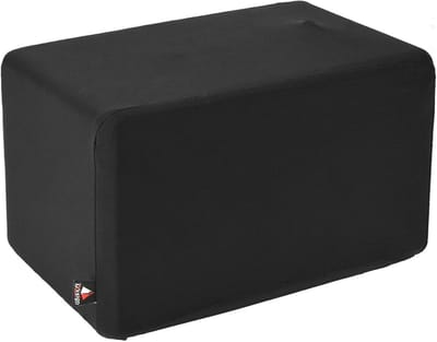 Luidsprekerhoes - Beschermhoes Elastisch - Stofvrij Houden - Met Elastische Band - 26 x 17 x 15 cm - Zwart