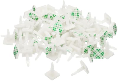 Kleverige PCB-afstandhouders, 100 stuks plastic isolatoren, 1,1 cm kolomhoogte voor printplaten en pc-borden
