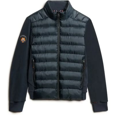 Superdry - Storm Hybrid bomberjack van fleece - Heren