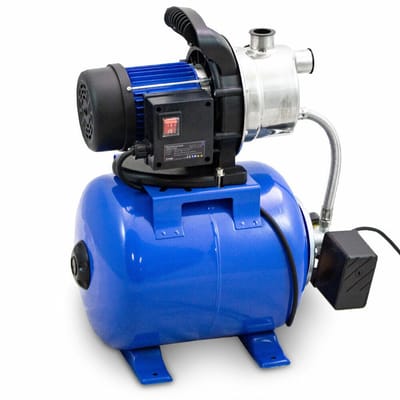 Waterpomp / Tuinpomp / Irrigatiepomp - 1200W - 3800L/H - Staal - Blauw